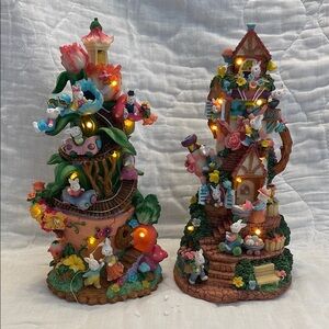 Whimsical Holiday Village Light-Up Decoration